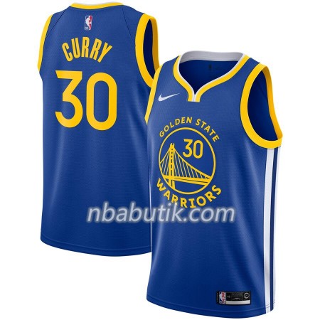 NBA Mænd Trøje Golden State Warriors Stephen Curry 30 Nike 2019-20 Icon Edition Swingman